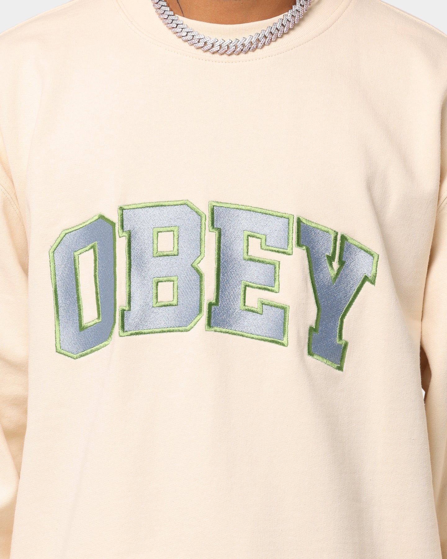 OBEY Sports III Crewneck Sago