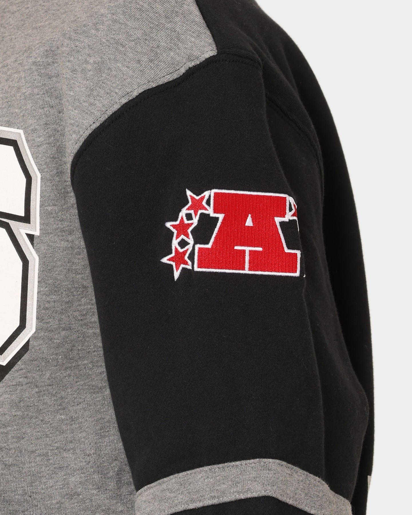 Mitchell & Ness Las Vegas Raiders All Over Print Crewneck 2.0 Grey