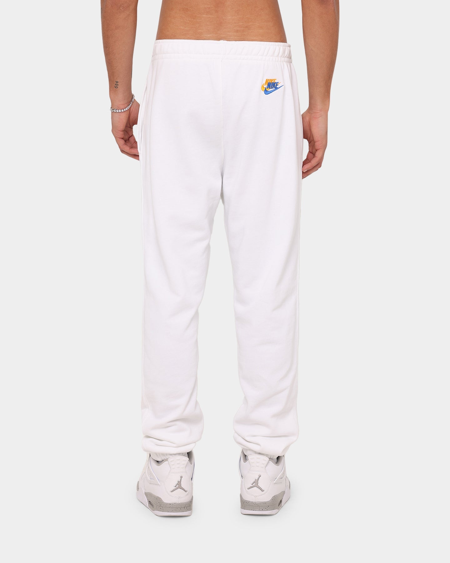 Nike Sportswear Essentials French Terry Sweat Pants White/White