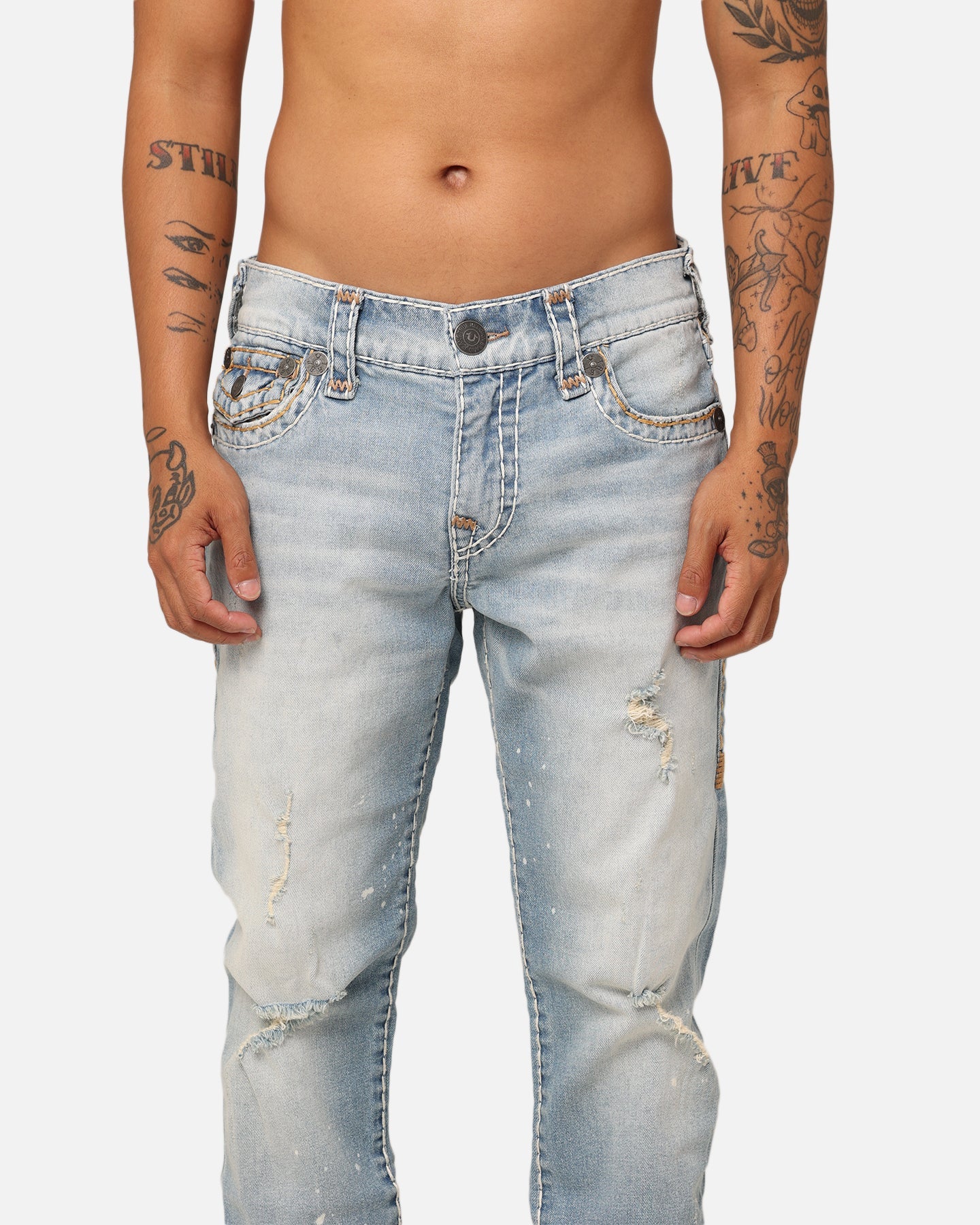 Ture Religion Rocco Flap Super T 32" Inseam Jeans Hamilton Cove