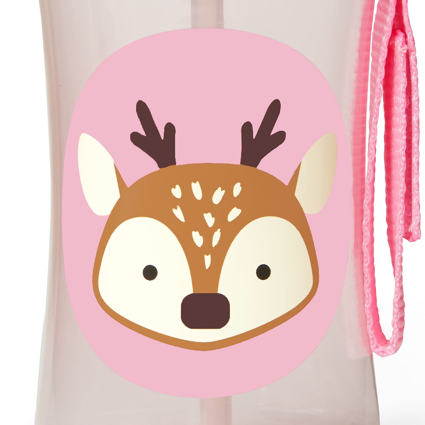 Skip Hop Drink Bottle - Deer Winter Straw Bottle