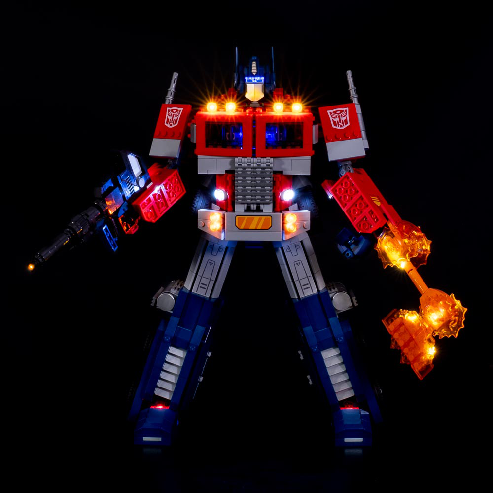 Light My Bricks LEGO Optimus Prime #10302 Light Kit(LEGO Set Are Not Included )