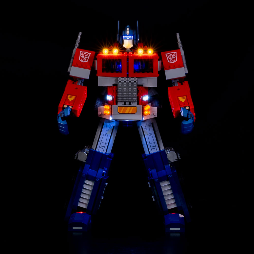 Light My Bricks LEGO Optimus Prime #10302 Light Kit(LEGO Set Are Not Included )