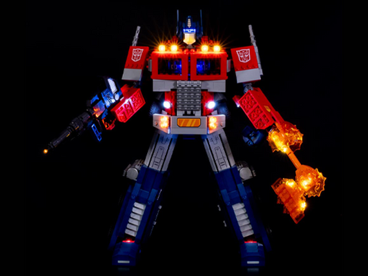 Light My Bricks LEGO Optimus Prime #10302 Light Kit(LEGO Set Are Not Included )