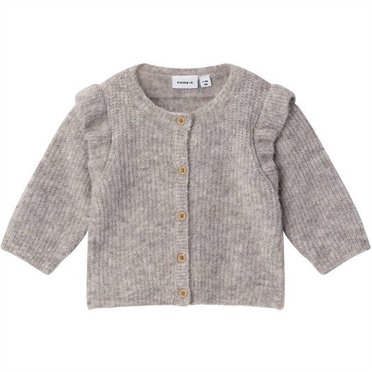 Name it Peyote Melange Sollar Knit Cardigan