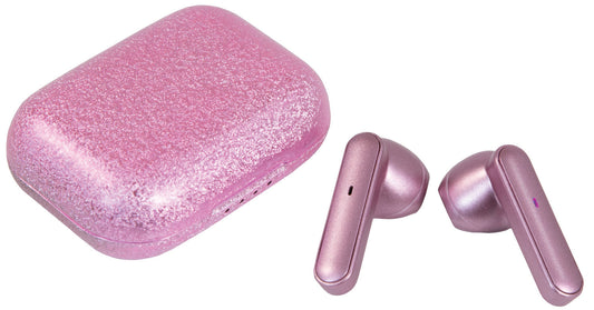 iScream Pink Glitter Earbud Compact