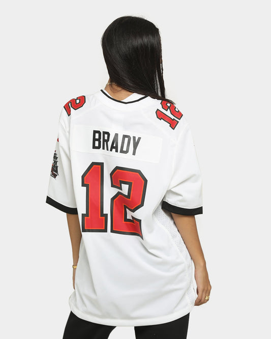 Nike Men's Tom Brady #12 Tampa Bay Buccaneers NFL Game Jersey White