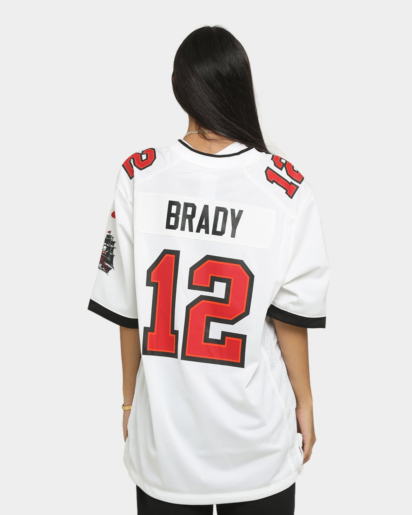 Nike Men's Tom Brady #12 Tampa Bay Buccaneers NFL Game Jersey White