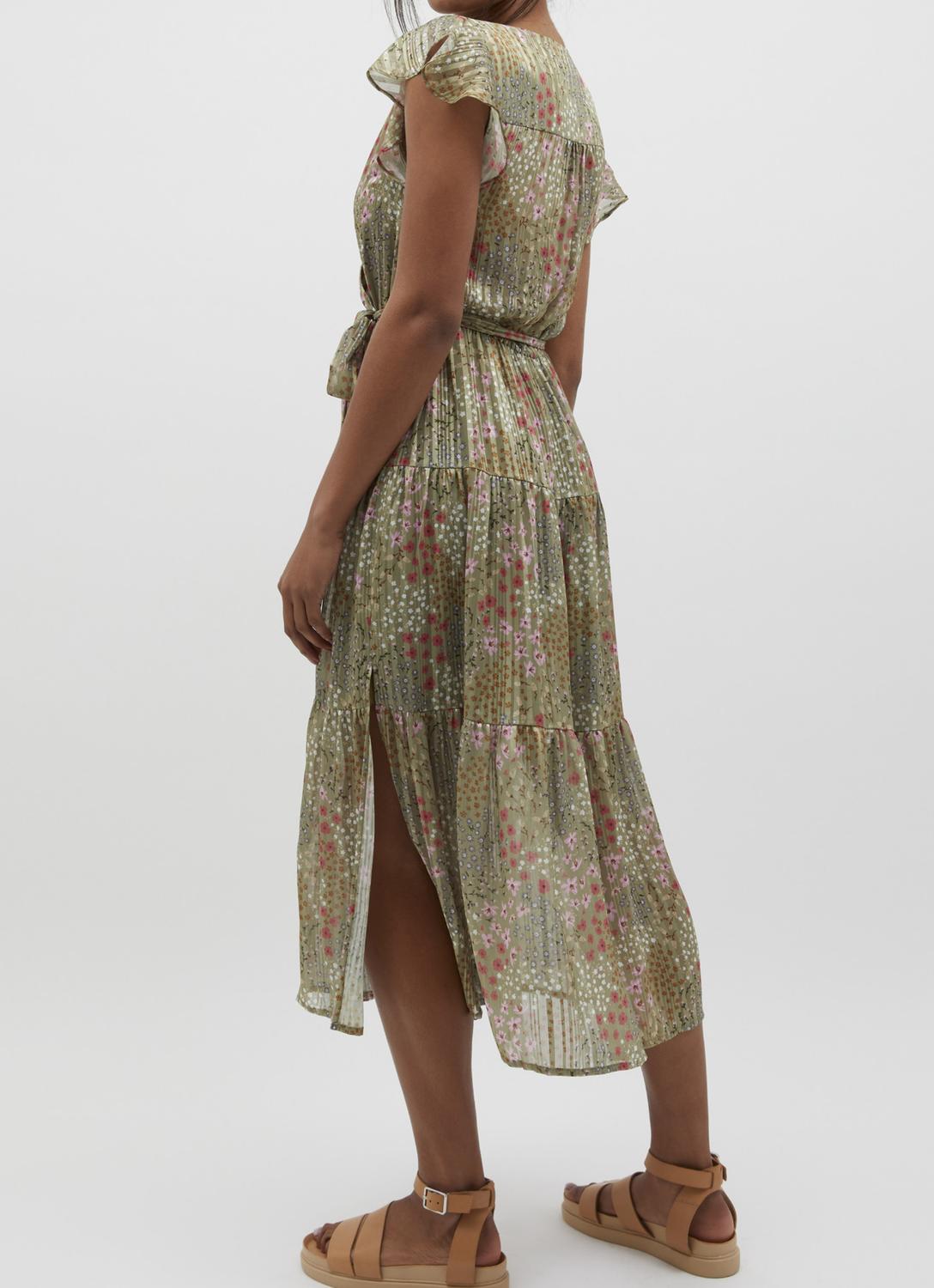 Monet Midi Dress In Multi