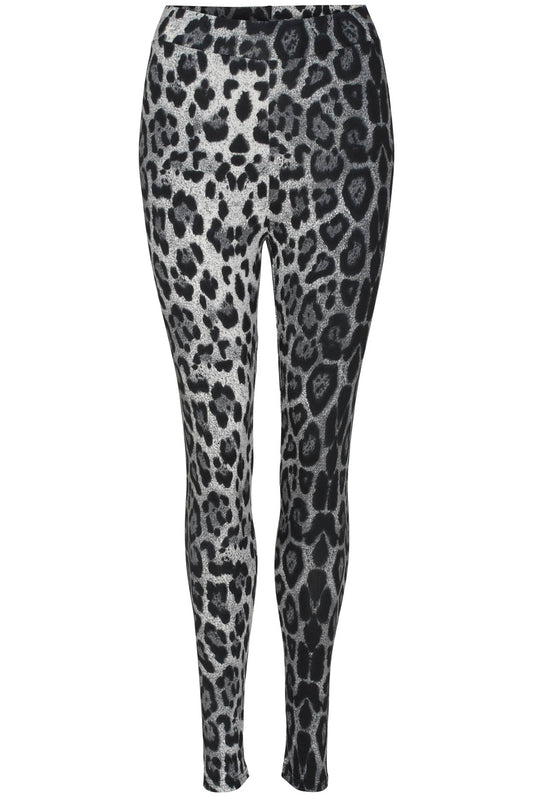 Ladies Leggings | Black (Dyreprint) | Leggins fra Marta du Chateau