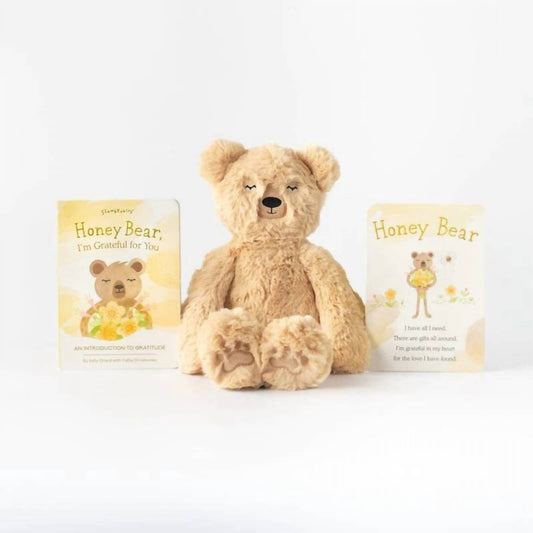 Kid's Bear Kin And Lesson Book In Honey