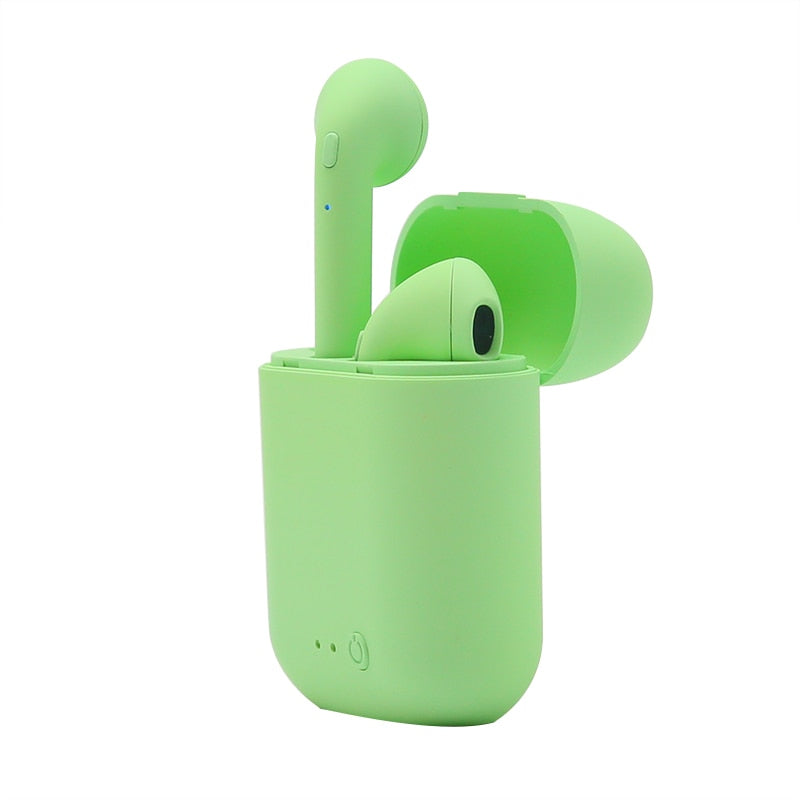 Mini-2 Tws Bluetooth 5.0 Headset Wireless Earphones With Mic Charging Box Mini Earbuds Sports Headphones For Smart Phone New i7s