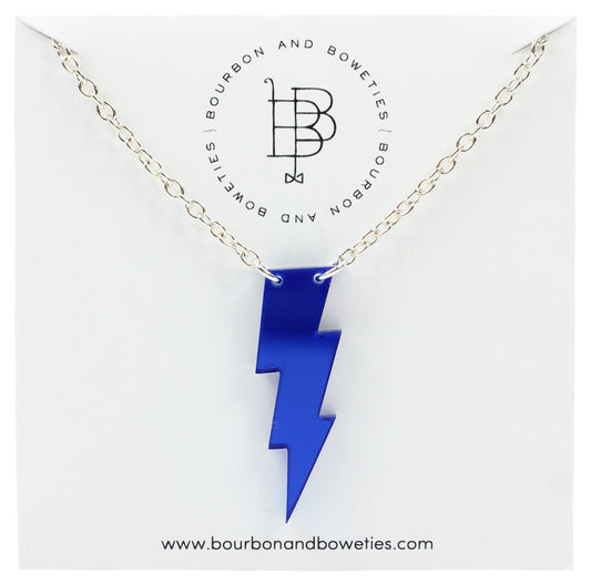 The Blue Bolt Necklace