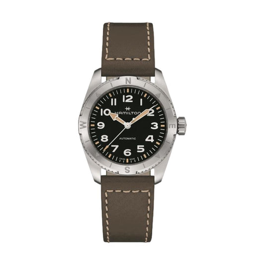 Khaki Expedition 37mm, Black on Strap