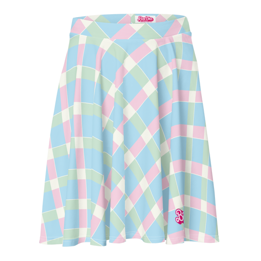 Printed Plaid Barbie Skirt - Barbie the Movie