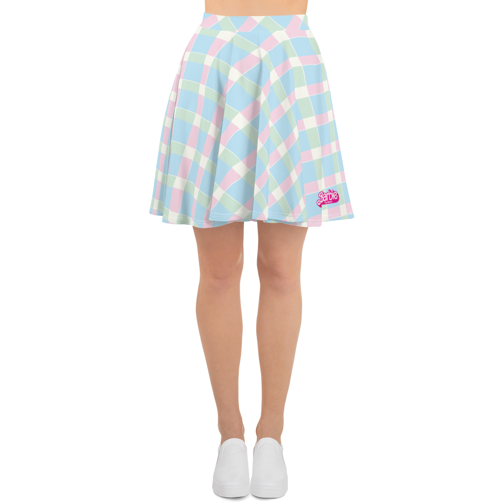 Printed Plaid Barbie Skirt - Barbie the Movie