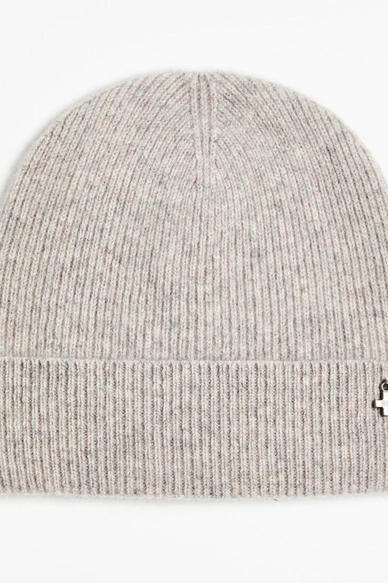 + Beryll Cashmere Beanie | Pebble Gray