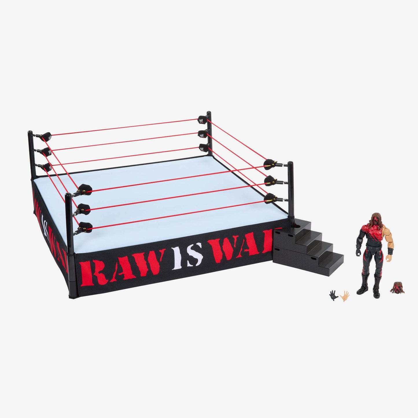 WWE Ultimate Edition Attitude Era Ring and Kane Figure