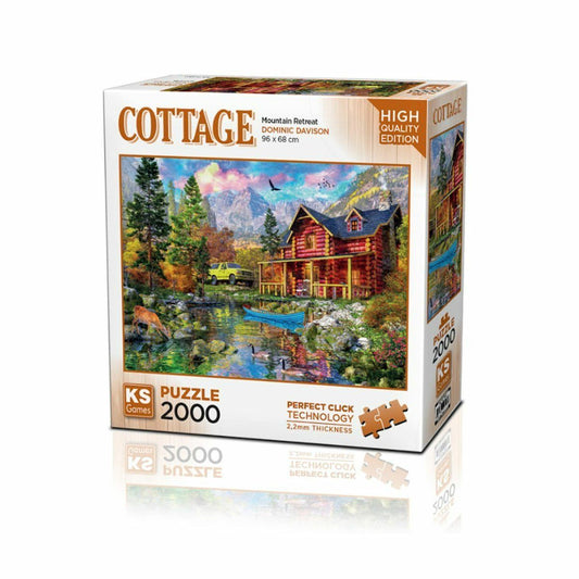 22513 Mountain Retreat 2000 Parça Puzzle Ks