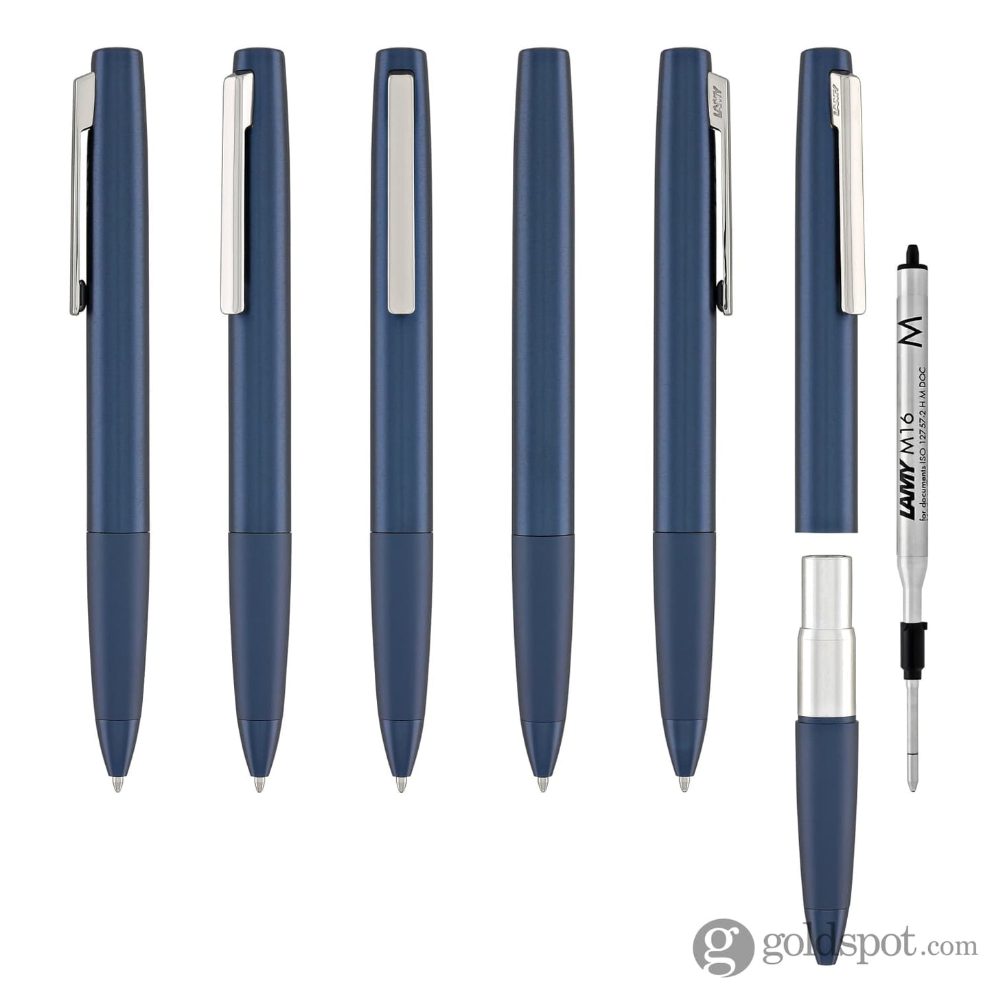 Lamy Aion Ballpoint Pen in Deep Dark Blue