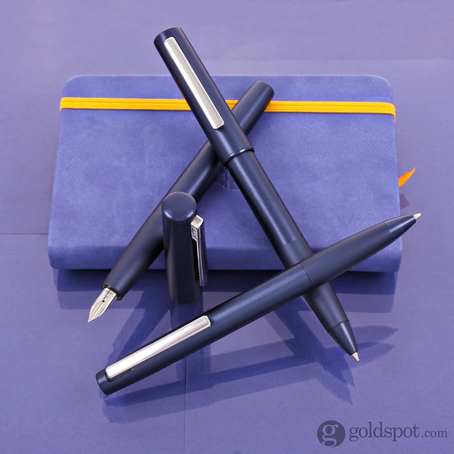 Lamy Aion Ballpoint Pen in Deep Dark Blue