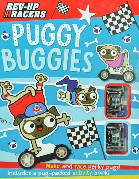 Make Believe Ideas Puggy Buggies Rev-Up Racers