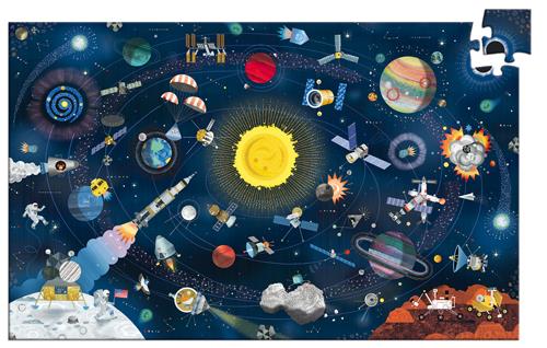 Puzzle Observation 200p Djeco L'Espace