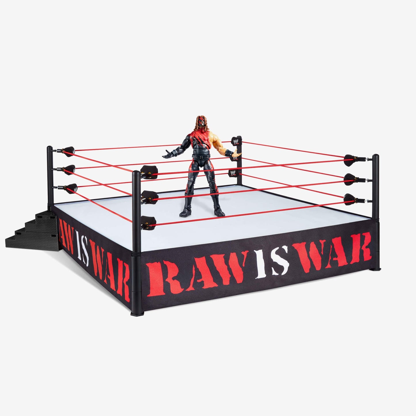 WWE Ultimate Edition Attitude Era Ring and Kane Figure